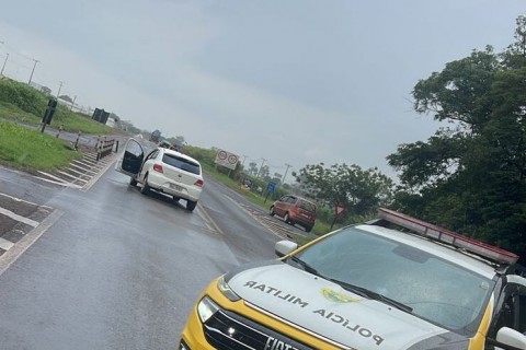 Condutora de patinete fica ferida após ser atropelada por carro em Cianorte