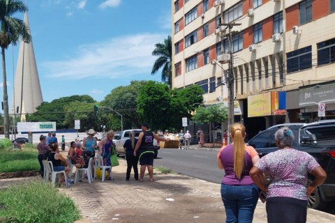 Maria Tereza é interditado por segurança após colapso de pilar em loja do térreo