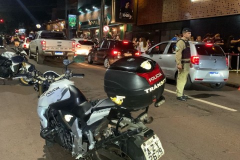 Operação da Polícia Militar ocorre em diversos pontos da cidade