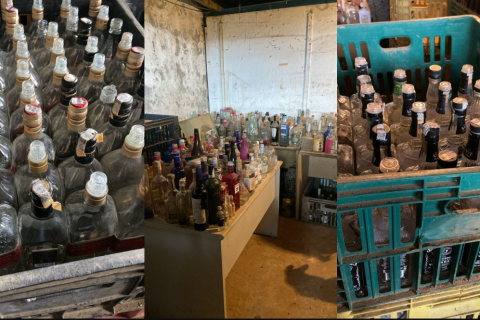 Polícia encontra depósito clandestino com 20 mil garrafas em SP