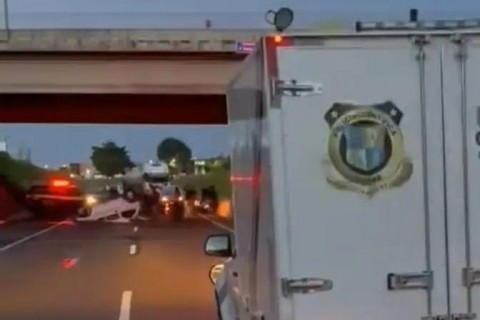 Homem morre em acidente no Contorno Norte de Maringá